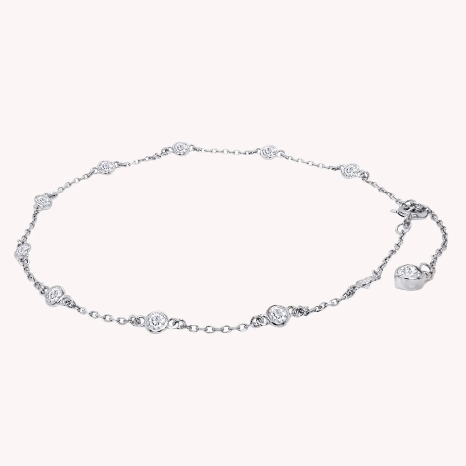 Women’s Dainty Diamond Anklet Jewelry