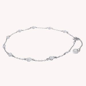 Women’s Dainty Diamond Anklet Jewelry