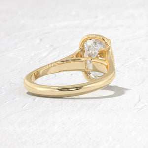 Taylor Swift Inspired Solitare Cushion Cut Ring