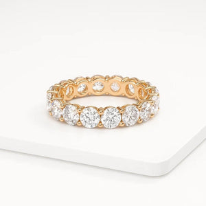 3.25 CT Round Lab Diamond Wedding Band