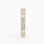 3.25 CT Lab Grown Round Diamond Wedding Band, Lab Created Diamond Wedding Ring, Diamond Anniversary Stacking Ring White Yellow Rose 14k Gold