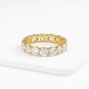 3.25 CT Round Lab Diamond Wedding Band