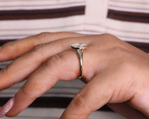 2.00 CT Oval Lab Grown Diamond Engagement