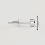 0.20 Ct Diamond Stud Earring Round Diamond Solitaire Earrings 14k Yellow Gold 14K White Gold 14K Rose gold