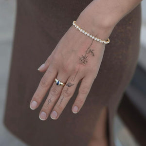 Multi Shape Lab Diamond Bangle Bracelet