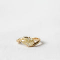 2 Carat Pear Cut Fancy Yellow Lab Grown Diamond Ring / Pear Shaped Engagement Ring / 2 CT Solitaire Ring / Minimalist Ring / 14K Gold Ring