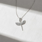 14K Solid Gold Diamond St. Michael Necklace, Archangel Pendant, Guardian Angel