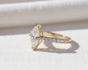 Marquise Solitaire Diamond Ring for Women