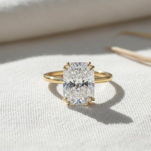 Cushion Cut Lab Diamond Engagement Ring, IGI Certified