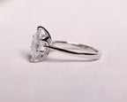 Dutch Marquise Engagement ring  Travel ring Unique Gold Promise ring Wedding ring Lab Grown diamond ring Solitaire diamond ring Gift for her