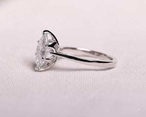 Dutch Marquise Engagement Ring, Lab Diamond