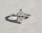 Dutch Marquise Engagement ring  Travel ring Unique Gold Promise ring Wedding ring Lab Grown diamond ring Solitaire diamond ring Gift for her