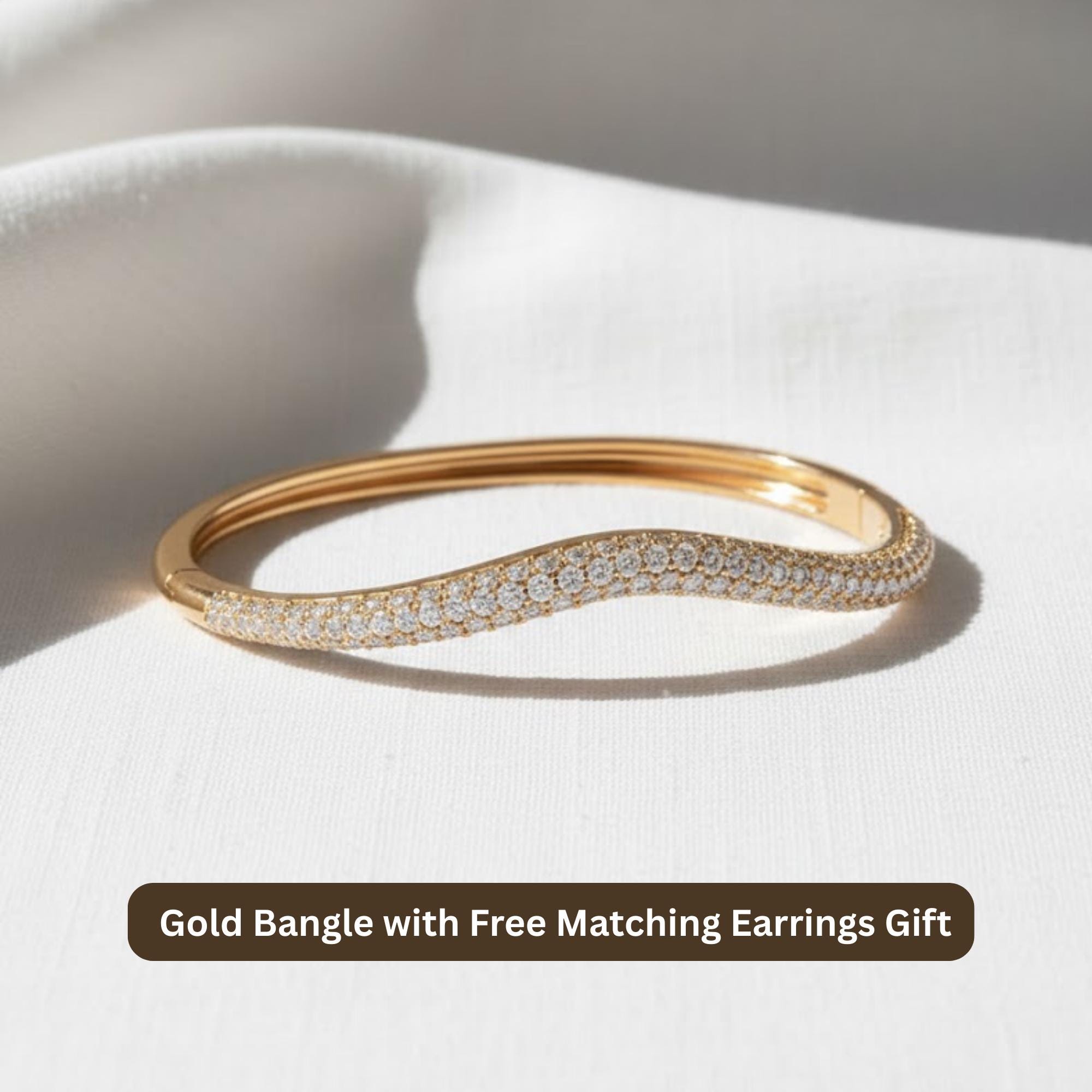 Triple Row Round Diamond Bracelet