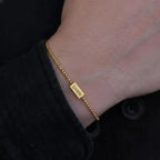 Custom Name Bracelet for Men, Mutiple Engrave Bracelet for Men, Fathers Bracelet with Family Name, Fathers Day gift, Gift for Dad