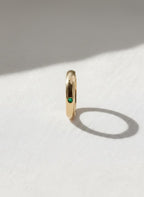 Emerald Ring / 14k Gold Single Emerald 0.10ctw Engagement Ring / Emerald Gemstone Ring / Stacking Natural Emerald Ring