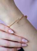 Unique Diamond Bangle Bracelet, 14K Open Bangle, Graduating Diamond Bracelet, Diamond Gold Bracelet Bangle, Ladies Bracelet Bangle